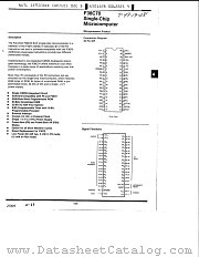F38C70 datasheet pdf National Semiconductor