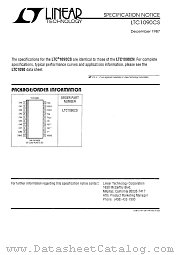 LTC1090CS datasheet pdf Linear Technology