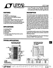 LTC1164AC datasheet pdf Linear Technology