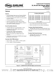 ZL50120 datasheet pdf Zarlink Semiconductor