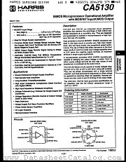 CA5130 datasheet pdf Harris Semiconductor