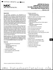 UPD78312A datasheet pdf NEC