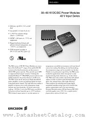 PKG4627 datasheet pdf Ericsson Microelectronics