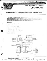 UPD7004C datasheet pdf NEC
