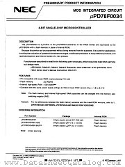UPD78F0034 datasheet pdf NEC