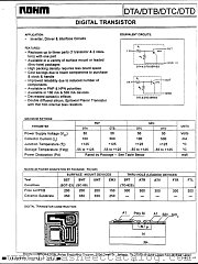 DTC143EF datasheet pdf ROHM