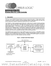 CS22230 datasheet pdf Cirrus Logic