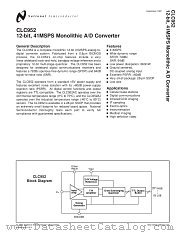 CLC952AJMSA datasheet pdf National Semiconductor