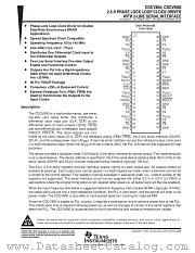 CDCV850I datasheet pdf Texas Instruments