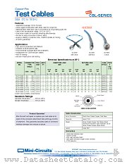CBL-2FT-SMSM datasheet pdf Mini-Circuits