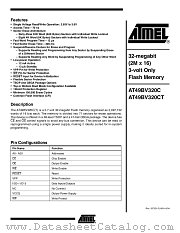 AT49BV320CT-70TI datasheet pdf Atmel