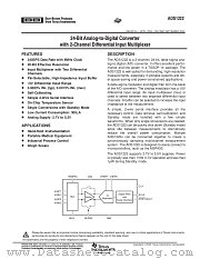 ADS1222 datasheet pdf Burr Brown