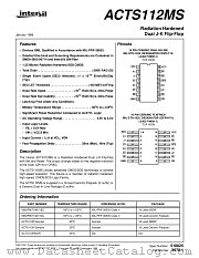 ACTS112HMSR datasheet pdf Intersil
