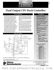 CS5132GDWR24 datasheet pdf Cherry Semiconductor