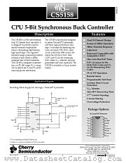 CS5158GD16 datasheet pdf Cherry Semiconductor