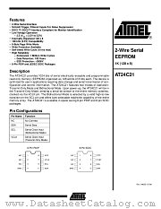 AT24C21-10PC-2.5 datasheet pdf Atmel