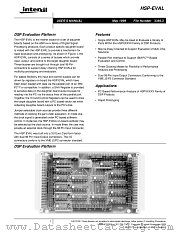 HSP-EVAL datasheet pdf Intersil