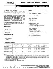 HMP8173CN datasheet pdf Intersil