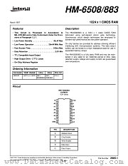 HM-6508 datasheet pdf Intersil