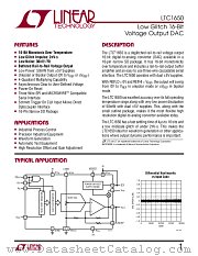 LTC1650C datasheet pdf Linear Technology