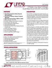 LTC3701EGN datasheet pdf Linear Technology