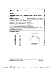 100329D datasheet pdf National Semiconductor
