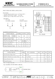 F1B2CA datasheet pdf Korea Electronics (KEC)