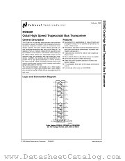 DS3862N datasheet pdf National Semiconductor