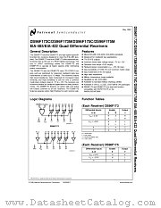 DS96F173CJ datasheet pdf National Semiconductor