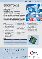 FOA51001B1 datasheet pdf Infineon