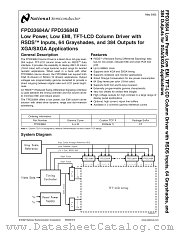 FPD33684B datasheet pdf National Semiconductor