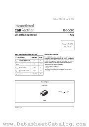 10BQ060TRPBF datasheet pdf International Rectifier