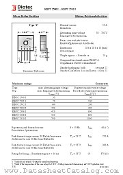 KBPC2510I datasheet pdf Diotec Elektronische