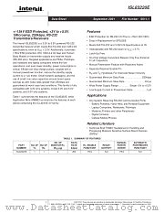 ISL83220 datasheet pdf Intersil