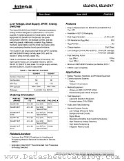 ISL84517IB datasheet pdf Intersil