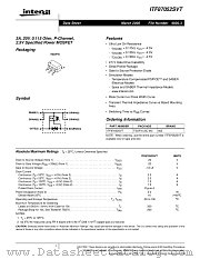 ITF87052SVT datasheet pdf Intersil