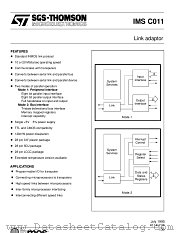 IMSC011-W20S datasheet pdf ST Microelectronics