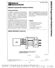 INS8255N datasheet pdf National Semiconductor