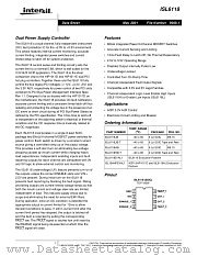 ISL6118LIB-T datasheet pdf Intersil