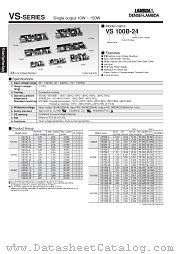 VS15B-5 datasheet pdf DENSEI-LAMBDA