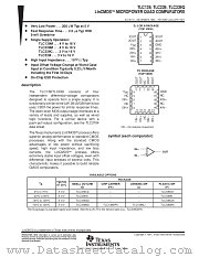 TLC339N datasheet pdf Texas Instruments