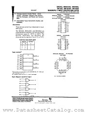 SN54S02W datasheet pdf Texas Instruments