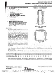 SN54AS181BFK datasheet pdf Texas Instruments