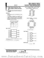 SN5432W datasheet pdf Texas Instruments