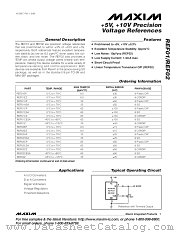 REF02CP datasheet pdf MAXIM - Dallas Semiconductor