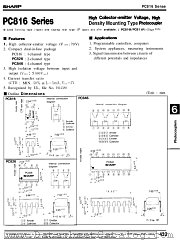 PC616A datasheet pdf SHARP