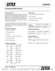 ZXFBF08 datasheet pdf Zetex Semiconductors
