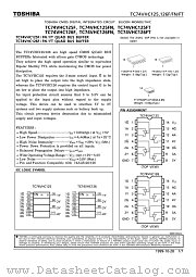 TC74VHC125 datasheet pdf TOSHIBA