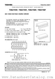 TD62705 datasheet pdf TOSHIBA
