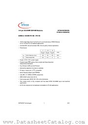 HYS64V16220GDL-8 datasheet pdf Infineon